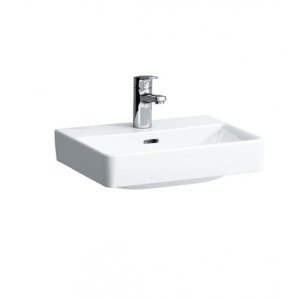 Praustuvas Laufen PRO S 450x340x85 mm, su 1 anga maišytuvui viduryje