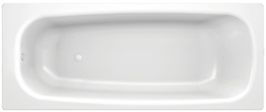 Vonia Laufen Pro, matmenys:1500x750x390mm, įleidžiama, emaliuotas plienas (3 mm)