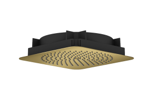 Dušo galva AXOR Citterio C 270/270 1jet, įleidžiama, poliruoto aukso spalvos (Polished Gold Optic)