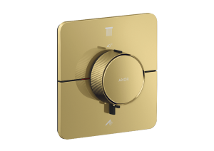 Dekoratyvinė dalis AXOR ShowerSelect ID potinkiniam termostatiniam maišytuvui, 2 funkcijų, poliruoto aukso spalvos (Polished Gold Optic)