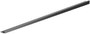 Profilis Shower Step juodas 1490x15x36 dešinysis