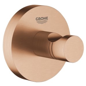 Kabliukas rankšluosčiui Grohe Essential matinė rausvo aukso spalva