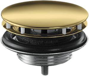 Dugno vožtuvas AXOR, neužsidarantis, poliruoto aukso spalvos (Polished Gold Optic)