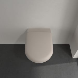 Pakabinamas unitazas VILLEROY&BOCH Antao Twist-Flush migdolo spalva (Amond) Ceramic Plus danga