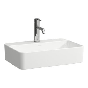 Praustuvas-dubuo Laufen SAVOY 550x380x130 mm, stačiakampis, su 1 anga maišytuvui viduryje