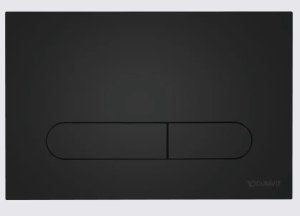Mygtukas WC rėmui Durasystem Beta 100 juodas