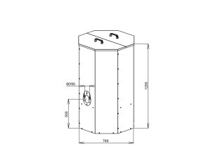 Talpa granulėms 500L