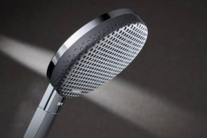 Dušo komplektas HANSGROHE Raindance Alive Select S 125, 3 srovių, EcoSmart, su 1,6 m dušo žarna, spalva - chromas