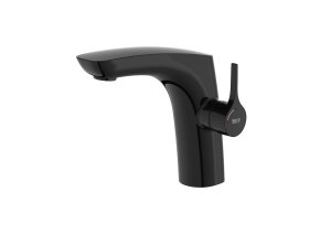 Maišytuvas praustuvui Roca Insignia, be dugno vožtuvo, spalva - titanium black
