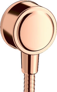 Potinkinio dušo jungtis AXOR Montreux su atbuliniu vožtuvu, poliruoto raudono aukso spalvos (Polished Red Gold)