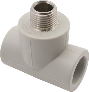 Trišakis FV-PLAST PPR Dn25 x 1/2" (su metaliniu sriegiu)