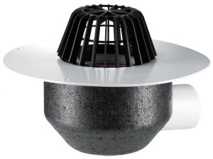 Įlaja horizontali DN110 su PVC flanšu