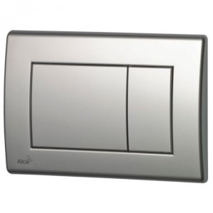 WC vandens nuleidimo mygtukas Alcadrain M271, blizgus chromuotas plastikas
