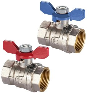 Ventilis rutulinis trumpa rankena v/v 1/2" CALIDO