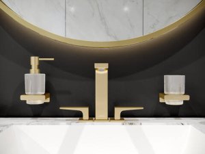 Muilo dozatorius Hansgrohe AddStoris, poliruoto aukso spalva (Polished Gold Optic)