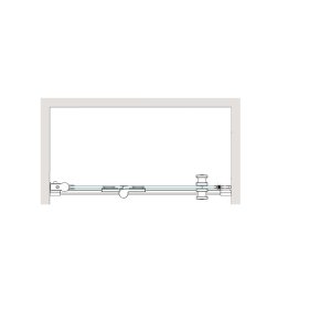 Dušo sienelė Brasta Glass GODA 789-804x2000 rudas stiklas