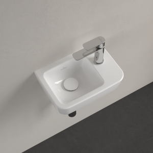 Praustuvas VILLEROY&BOCH O.Novo Compact 360x250, dubuo kairėje, be persipylimo
