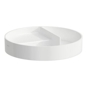 Keraminis padėkliukas LAUFEN VAL 325x325x60 mm, apvalus, spalva - balta