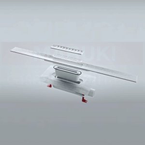 Latakas ACO ShowerDrain S+ L-900 su grotelėmis Stripe