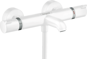 Termostatinis vonios/dušo maišytuvas HANSGROHE Ecostat Comfort, spalva - balta matinė