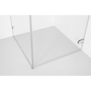 Dušo kabina Brasta Glass NORA 779-784x779-784x2000 raštinis stiklas
