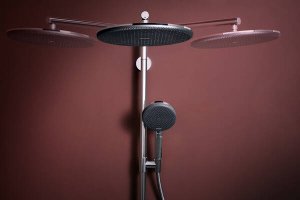 Termostatinė dušo sistema HANSGROHE Raindance Alive S Puro 300, 1 srovės, spalva - chromo (chrome)