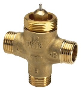 Trieigis vožtuvas VZL3, DN15, 0.63 m³/h