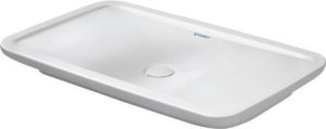 Praustuvas Duravit PuraVida70x42 be skylės maišytuvui