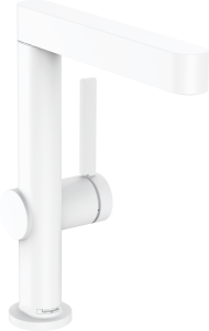 Praustuvo maišytuvas HANSGROHE Finoris 230, su "push-open" dugno vožtuvu, spalva - balta matinė (matt white)