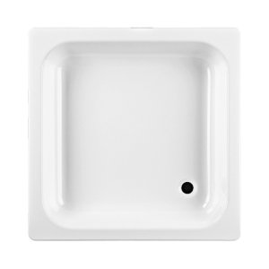 Dušo padėklas Jika SOFIA 800x800x135 mm, plieninis baltas, antislip danga