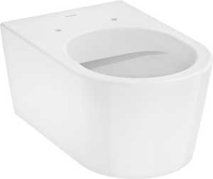 Pakabinamas WC unitazas Hansgrohe EluPura S, su AquaFall Flush nuplovimu ir HygieneEffect danga