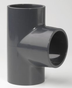 Klijuojamas PVC-U trišakis 90° dn160