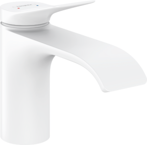 Praustuvo maišytuvas HANSGROHE Vivenis 80 be dugno vožtuvo, spalva -balta matinė (matt white)