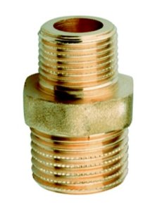 Redukuotas nipelis PATTARONI 2" x 1.1/4", žalvaris