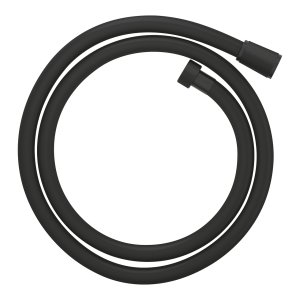 Žarna dušo silverflex 125 cm matinė juoda spalva