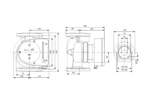 Cirkuliacinis siurblys Grundfos Magna1 32-120 F 220mm