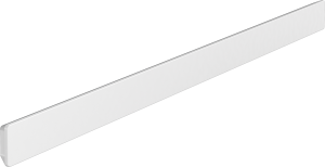 Sieninis laikiklis Hansgrohe WallStoris, 500 mm, matinis baltas