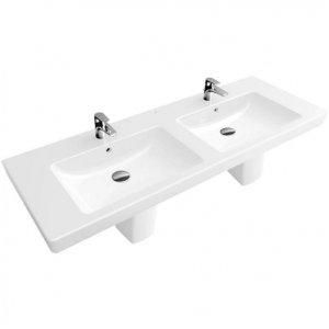 Praustuvas VILLEROY&BOCH Subway 2.0 1300x470 mm dvigubas