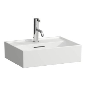Praustuvas Laufen KARTELL 450x340x120 mm, su 1 anga maišytuvui viduryje