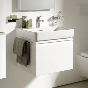 Spintelė praustuvui Laufen PRO S 520x450x390 mm, 1 stalčius, tinka praustuvui 810962, spalva - balta