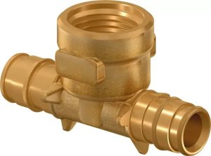 Uponor Q&E trišakis vidiniu sriegiu PL 16-Rp1/2"FT-16
