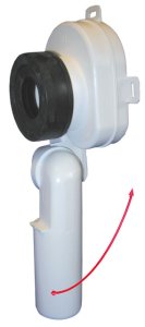 Sifonas pisuarui DN50 , universalus pajungimas