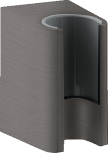 Dušo laikiklis AXOR One, šlifuoto juodo chromo spalvos (Brushed Black Chrome)
