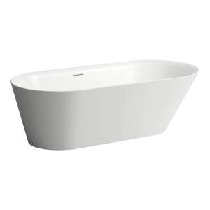 Vonia Laufen KARTELL 1715x815x520mm, laisvai statoma, iš kompozicinės medžiagos 'Sentec', su centriniu nuotaku