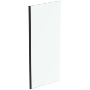 Sienelė dušo Ideal Standard Connect2, matmenys: 900x1950mm, skaidrus stiklas, juodas profilis