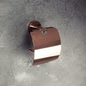 WC popieriaus laikiklis su dangteliu Bemeta Coral