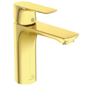 Maišytuvas praustuvui Ideal Standard Connect Air Grande, be dugno vožtuvo, spalva Brushed Gold