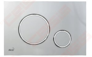 WC vandens nuleidimo mygtukas Alcadrain M772, matinis chromuotas plastikas