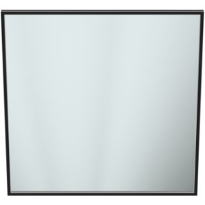 Veidrodis Ideal Standard Conca, 1200x1200x38mm, su LED apšvietimu, juodas rėmas