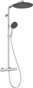 Termostatinė dušo sistema HANSGROHE Raindance Alive S Puro 300, 1 srovės, spalva - chromo (chrome)